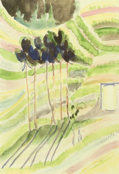 Group of Trees by Ernst Ludwig Kirchner